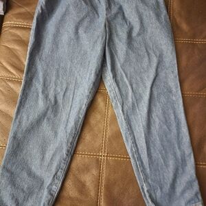 Chic Blue Denim Pants